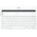 Lava Magnum XL 3GB RAM 32GB Storage with Logitech K480 Wireless Multi-Device Keyboard - White